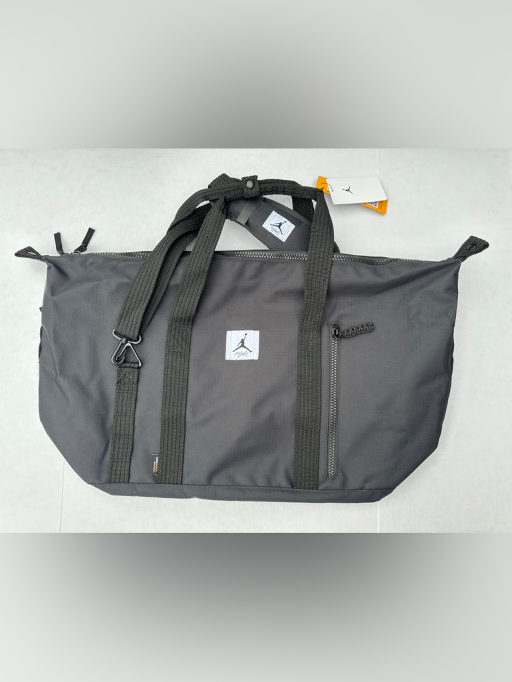 NEW Nike Air Jordan Cordura Duffel Bag for Gym Sports Travel School Overnight - Picture 2 of 8